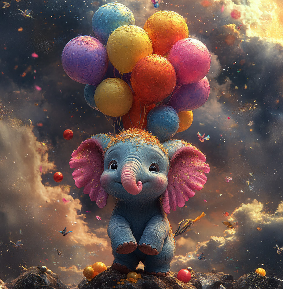 Алмазна мозаїка "Казковий політ", 20*20см, на рамці, в кор. 21*21*2,5см, ТМ Dreamtoys, фото 1