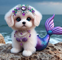 Алмазная мозаика "Морская сказка", 20*20см, на рамке, в кор. 21*21*2,5см, ТМ Dreamtoys