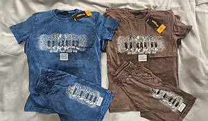 Костюмчик з шортами для хлопчика 9-12 років.