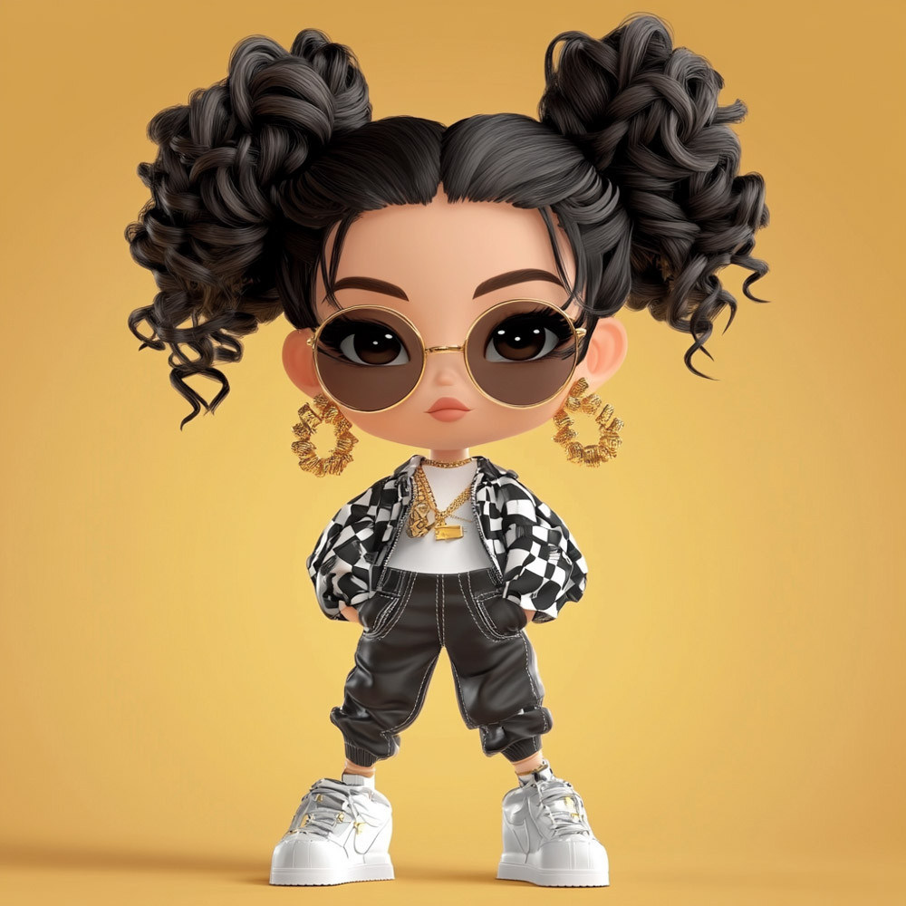 Алмазна мозаїка "Стильна впевненість", 20*20см, на рамці, в кор. 21*21*2,5см, ТМ Dreamtoys, фото 1