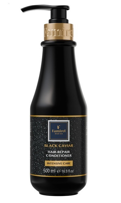 Кондиціонер для волосся Famirel Black Caviar з екстрактом чорної ікри 500 мл, фото 1