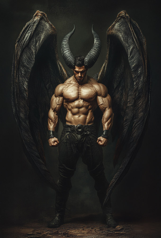 Алмазна мозаїка «Воїн темряви», 30*40см, на рамці, в кор. 31*41*2,5см, ТМ Dreamtoys, фото 1