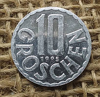 10 грошей 1995 року. Австрiя