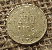 200 лiр 1978 року. Iталiя