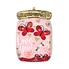 Фігура ANAGRAM-АН124 Метелики у скляній баночці - Love (УП)