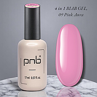 BIAB Gel 4 in 1 PNB, 09 Pink Aura, 17 мл
