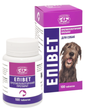Епівет протиепілептичний засіб для собак (100 таб)