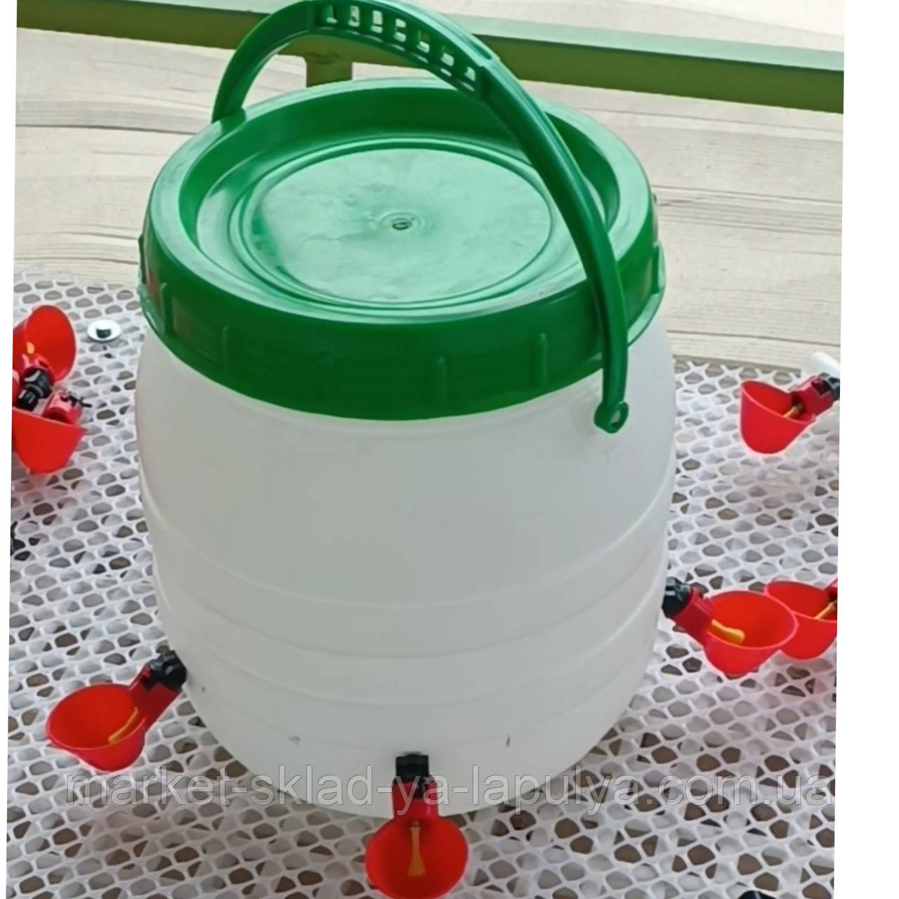 Поїлка для птиці 10л, фото 1