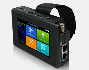 Сервісний монітор відеоспостереження 5в1 HD IP Wi-Fi CVI TVI AHD тестер 8MP IPC-1800 ADH для настроювання відеокамер