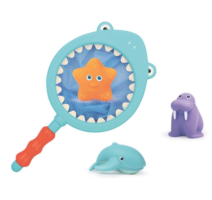 Набір іграшок для ванни із ачком Baby team 9027, фото 1