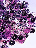 Пайєтки Бузкові 0.8см (10гр ) (+-500шт) для декору