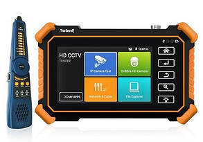 Сервісний монітор-тестер IPC-1910C Plus HD IP CVBS CVI TVI AHD 8MP тестер LAN для настроювання відеокамер