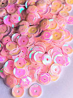 Пайєтки Рожеві 0.8см (10гр ) (+-500шт) для декору