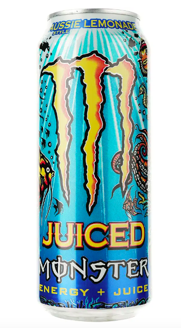 Енергетичний безалкогольний напій Monster Juice Aussie Style Lemonade 500 мл, фото 1
