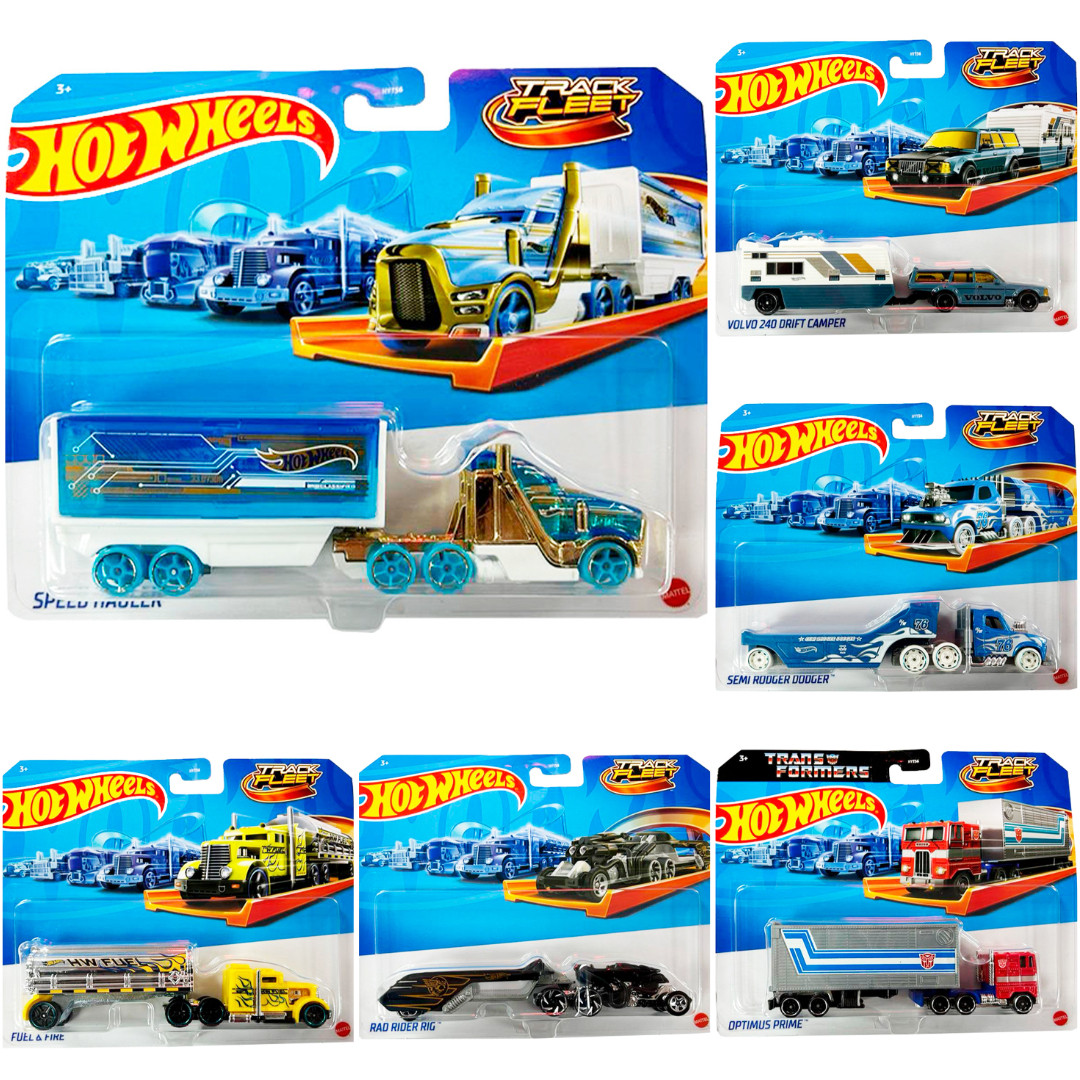 Вантажівка-трейлер Hot Wheels Track Stars HYT56