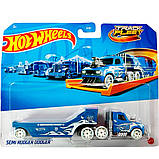 Вантажівка-трейлер Hot Wheels Track Stars HYT56, фото 4