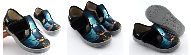 Дитячі текстильні тапочки для хлопчиків Style Baby