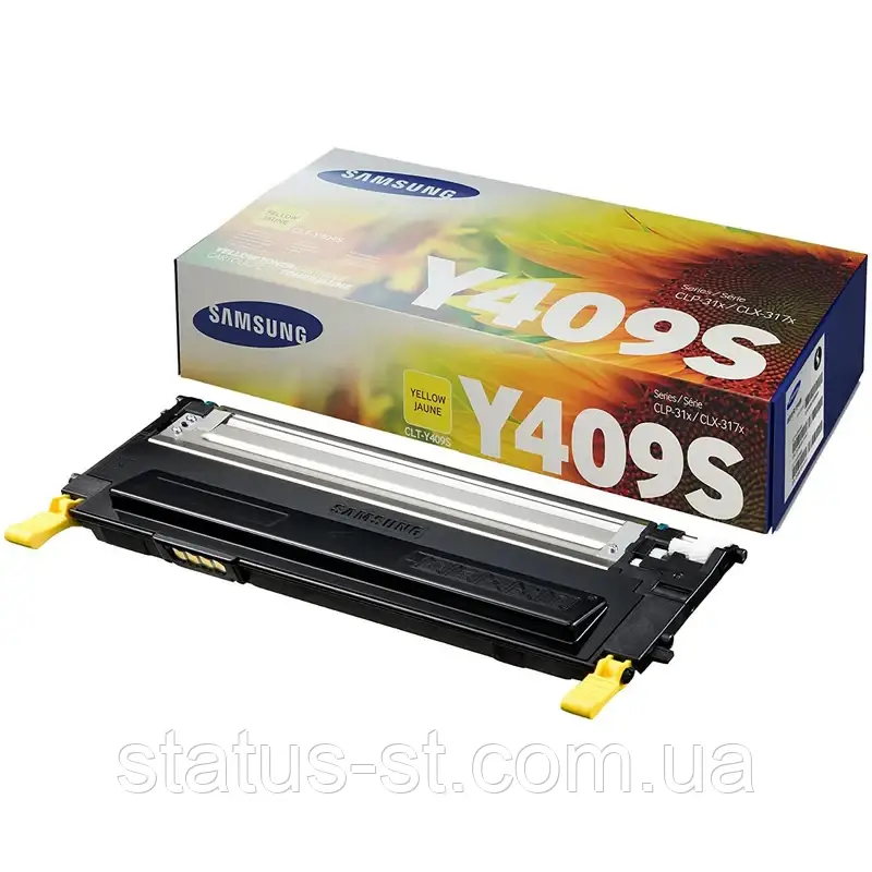 Заправка картриджа Samsung CLT-Y409S yellow для принтера Samsung CLP-310, CLP-310N, CLP-315, CLP-315W, 3170