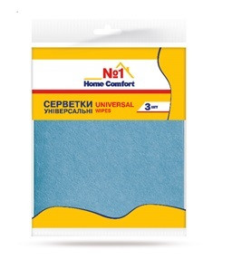 Серветки універсальні Home Comfort №1 3 шт, фото 1