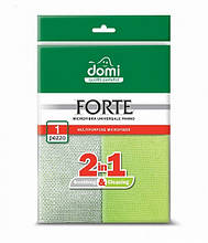 Серветка з мікрофібри універсальна DOMI "Форте" 1 шт