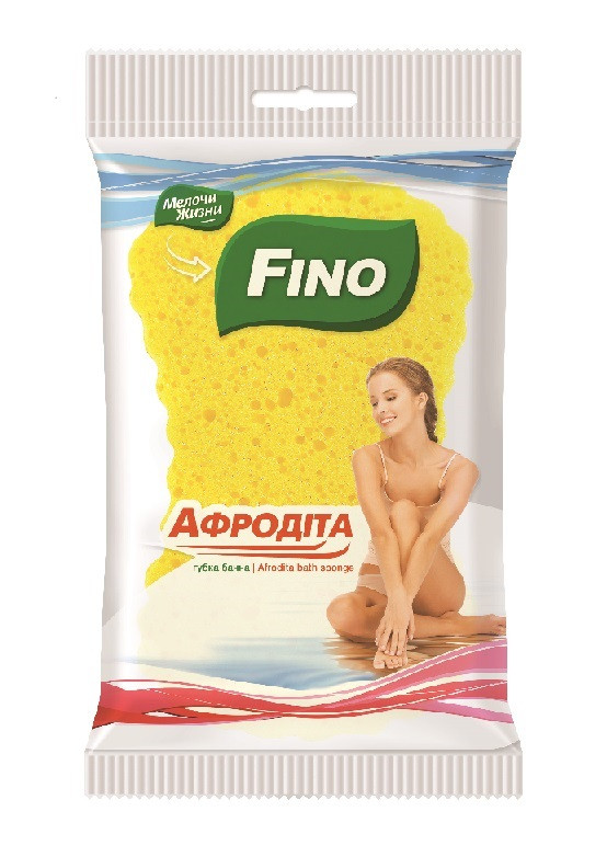 Губка банна масажна Fino Афродіта 1 шт, фото 1