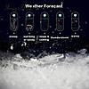 Барометр Штормгласс RESTEQ глобус великий, крапля Storm glass на скляній підставці, фото 8