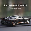 Модель автомобіля Bugatti La Voiture Noire. Металева інерційна машинка Бугатті 1:32, фото 8