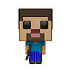 Фігурка Стів. Фанко Поп Майнкрафт. Funko POP Minecraft. Статуетка Стів (Steve) з гри Майнкрафт 10 см, фото 3