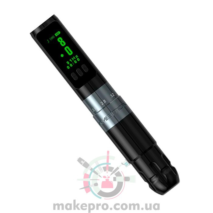 Бездротова тату машинка Ambition Sally PMU Tattoo Machine (grey)