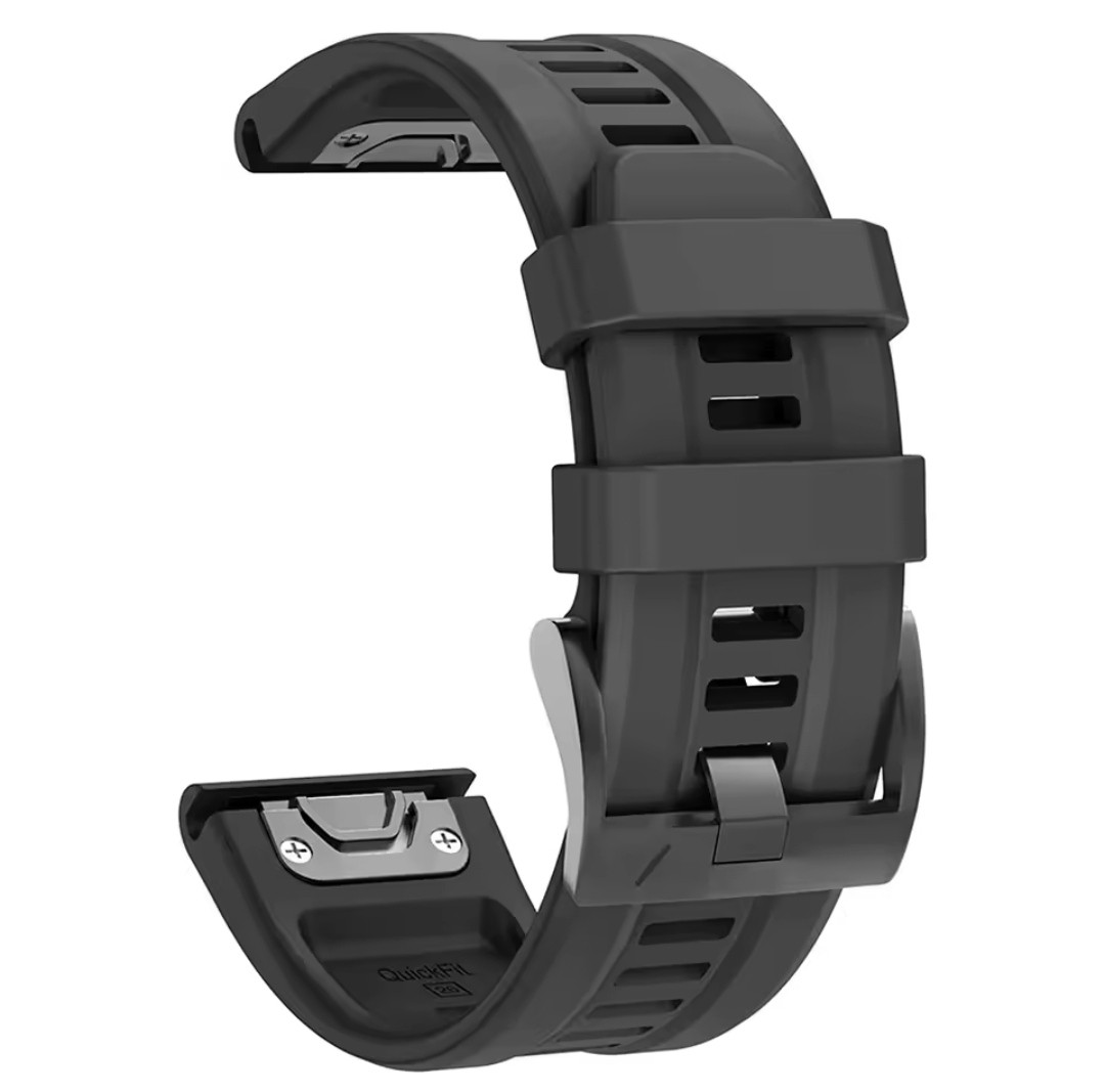 Ремінець QuickFit 22 мм. для годинників Garmin \ Чорний