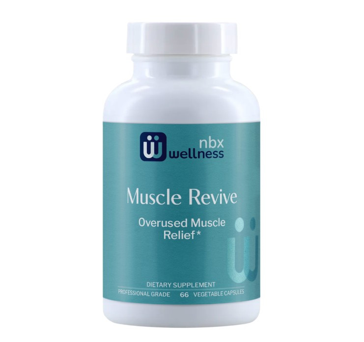 Neurobiologix Muscle Revive / Підтримка релаксації та відновлення м'язів 66 капсул, фото 1