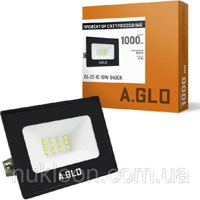 Популярний! Прожектор A.GLO GL-22-10 10W 6400K - Краща якість тільки на Nukleon.com.ua, фото 1