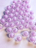 Намистини бузкові 8мм (+-50шт), фото 2