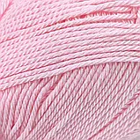 Пряжа Cotton Queen/Коттон Квін, ніжно-рожевий 0152, Performance, фото 3