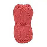 Пряжа Cotton Queen/Коттон Квін, кораловий 0017, Performance, фото 2