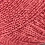 Пряжа Cotton Queen/Коттон Квін, кораловий 0017, Performance, фото 3