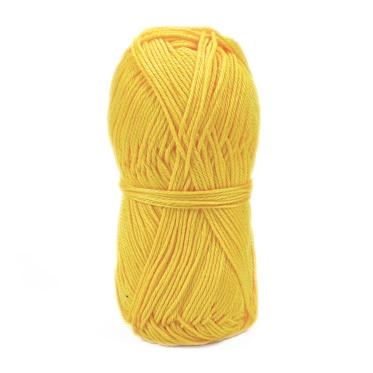 Пряжа Cotton Queen/Коттон Квін, яскраво-жовтий 010, Performance, фото 1