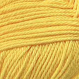 Пряжа Cotton Queen/Коттон Квін, яскраво-жовтий 010, Performance, фото 3
