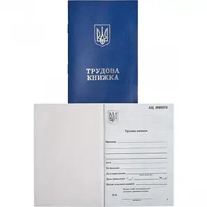 Трудова книжка 3 номер з голограмою Держзнак, фото 3