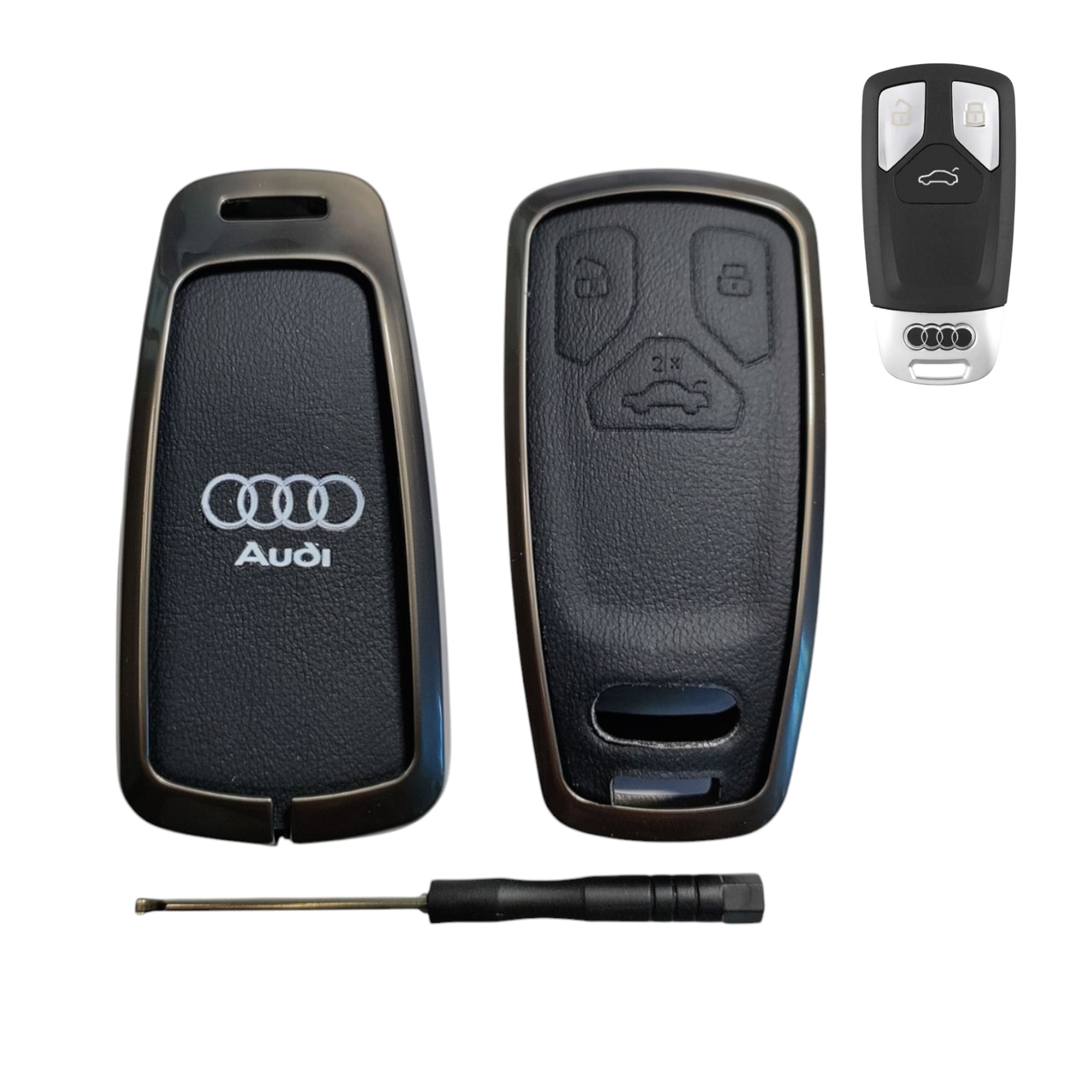 Чохол для ключа Audi, метал