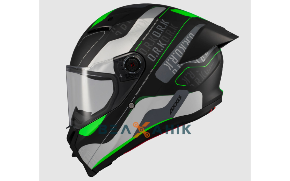 Шолом (інтеграл) AXXIS FENIX ORK B6 MATT [L], фото 1