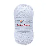 Пряжа Cotton Queen/Коттон Квін, білий 0101, Performance, фото 2