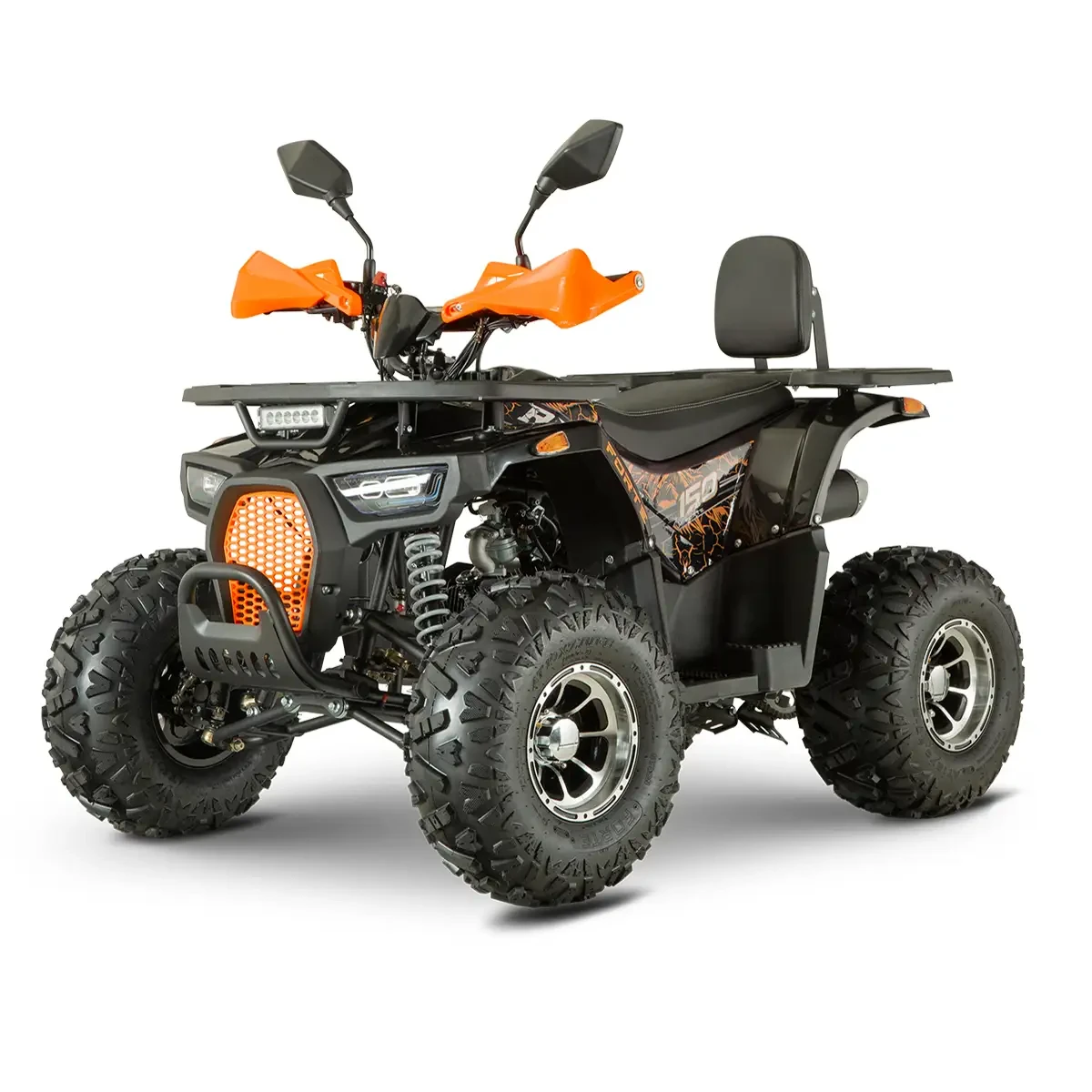 Квадроцикл FORTE ATV150P Об'єм 149 см³ шини-19х7-8"/18х9.5-8" 9.5 к.с. купити в інтернет-магазині дешево