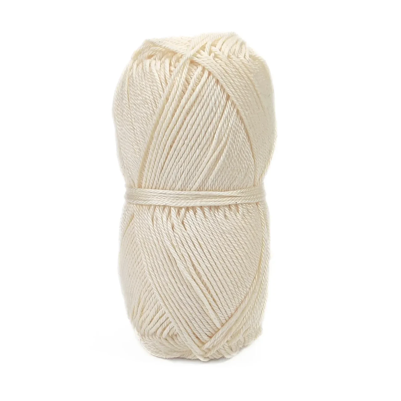 Пряжа Cotton Queen/Коттон Квін, молочний 0102, Performance, фото 1