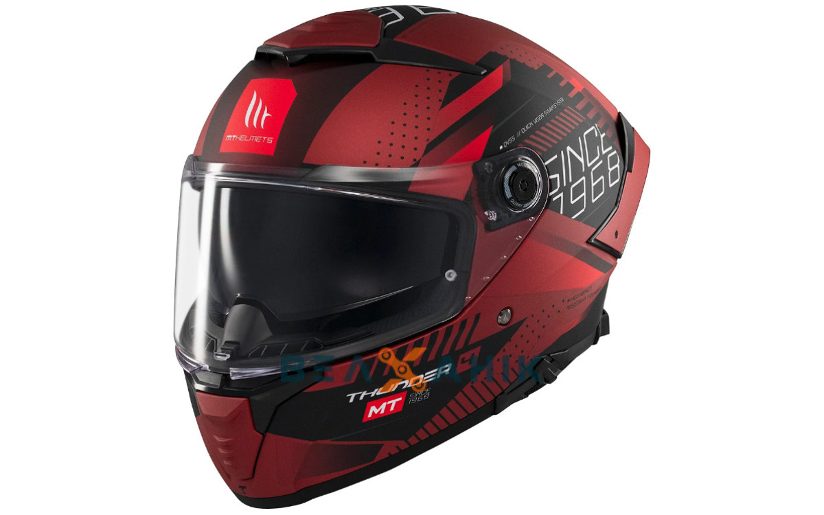 Шолом (інтеграл) MT THUNDER 4 SV LUMINENCE D5 Matt [XXL], фото 1