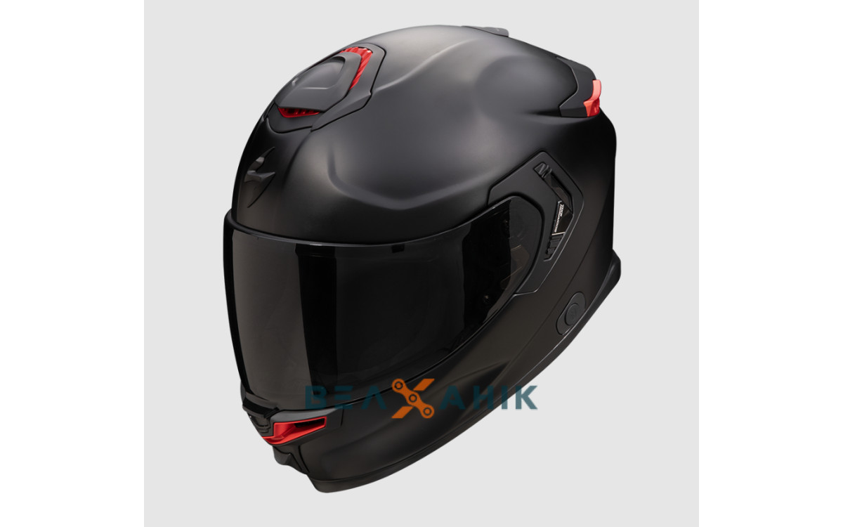 Шолом (інтеграл) SCORPION EXO-GT SP AIR matt black red [L], фото 1