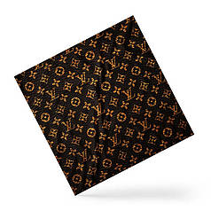 Хустка на голову і шию «Луї Вітон. Золотий Паттерн. Louis Vuitton. Gold Pattern»