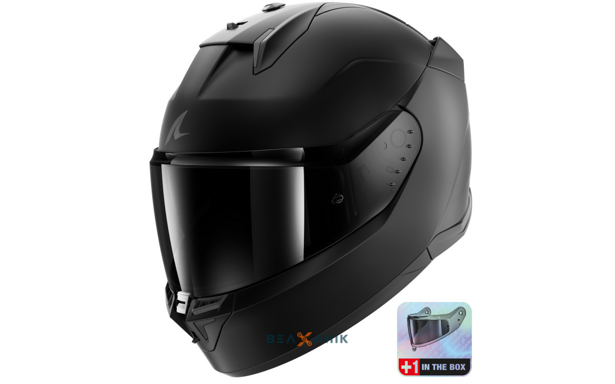 Шолом (інтеграл) SHARK D-Skwal 3 Dark Shadow Mat Black [XXL], фото 1