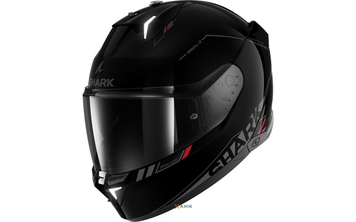 Шолом (інтеграл) SHARK Skwal i3 Blank Black [M], фото 1