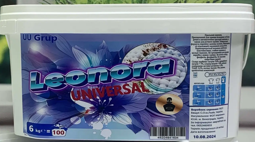 Пральний порошок Leonora universal 6 кг